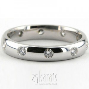 The answer is the unisex diamond wedding ring!