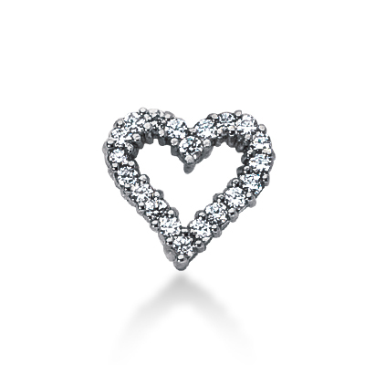 0.50ct Dazzling Diamond Heart Pendant