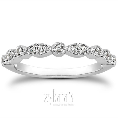 0.13 ct. Diamond Bridal Ring