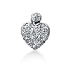 0.62 CT Diamond Heart Shape Pendant