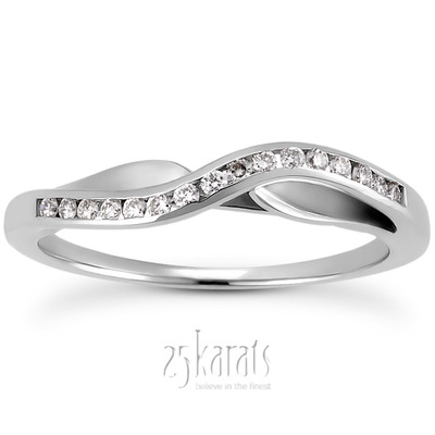 0.13  ct.  Diamond Bridal Ring