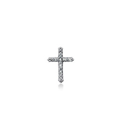0.16ct Elegant Diamond Cross Pendant
