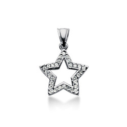0.45ct Star Diamond Pendant