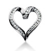 1.09ct Diamond Heart Shape Pendant