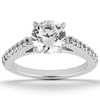 Cathedral Shared Prong Diamond Engagement Ring ( 0.28 ct. tw.)