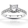 Trellis Center Prongs Diamond Bridal Ring (0.30ct.tw)