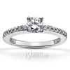 Novo Inspired Diamond Bridal Ring (0.48 ct.tw.)