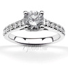 Trellis Center Prongs Diamond Bridal Ring (0.25ct.tw)