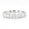 0.21ct Lovely 7 Stone Shared Prong Diamond Band