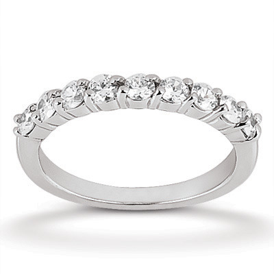 9 Stone Shared Prong Woman Diamond Ring (1/4 ct.tw)