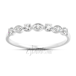 Seven Stone Stackable Diamond Ring