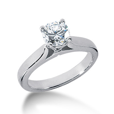 Designer inspired engagement ring