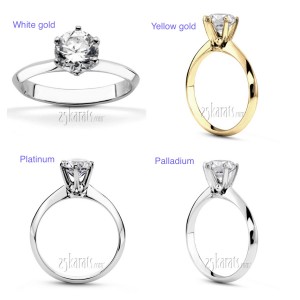 Metal Choices for the Engagement and Wedding Rings