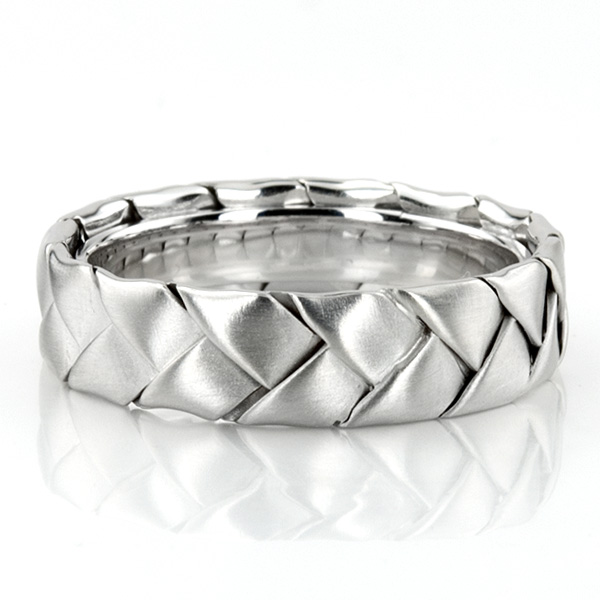 Bestseller Hand Braided Gold Wedding Ring