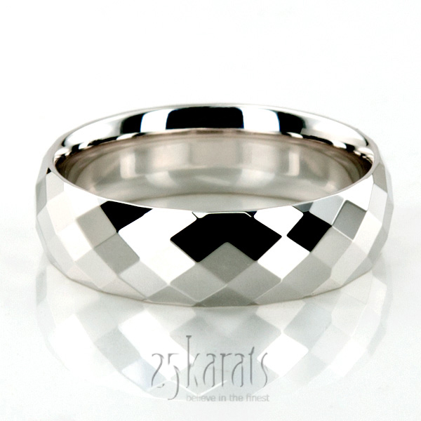 Diamond Cut Basic Wedding Ring