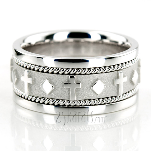 Exclusive Religious Wedding Band