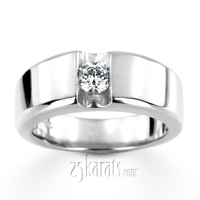 4.25 Carat Natural Black & White Diamond Mens Wedding Band Ring 14k Bl –  Liori Diamonds