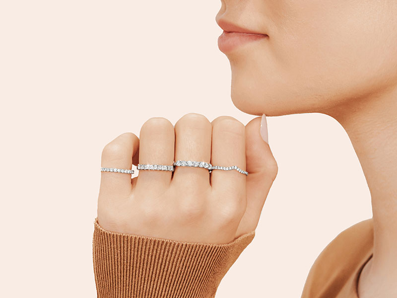 Buy Magnificent Diamond Finger Ring For Women Online | ORRA