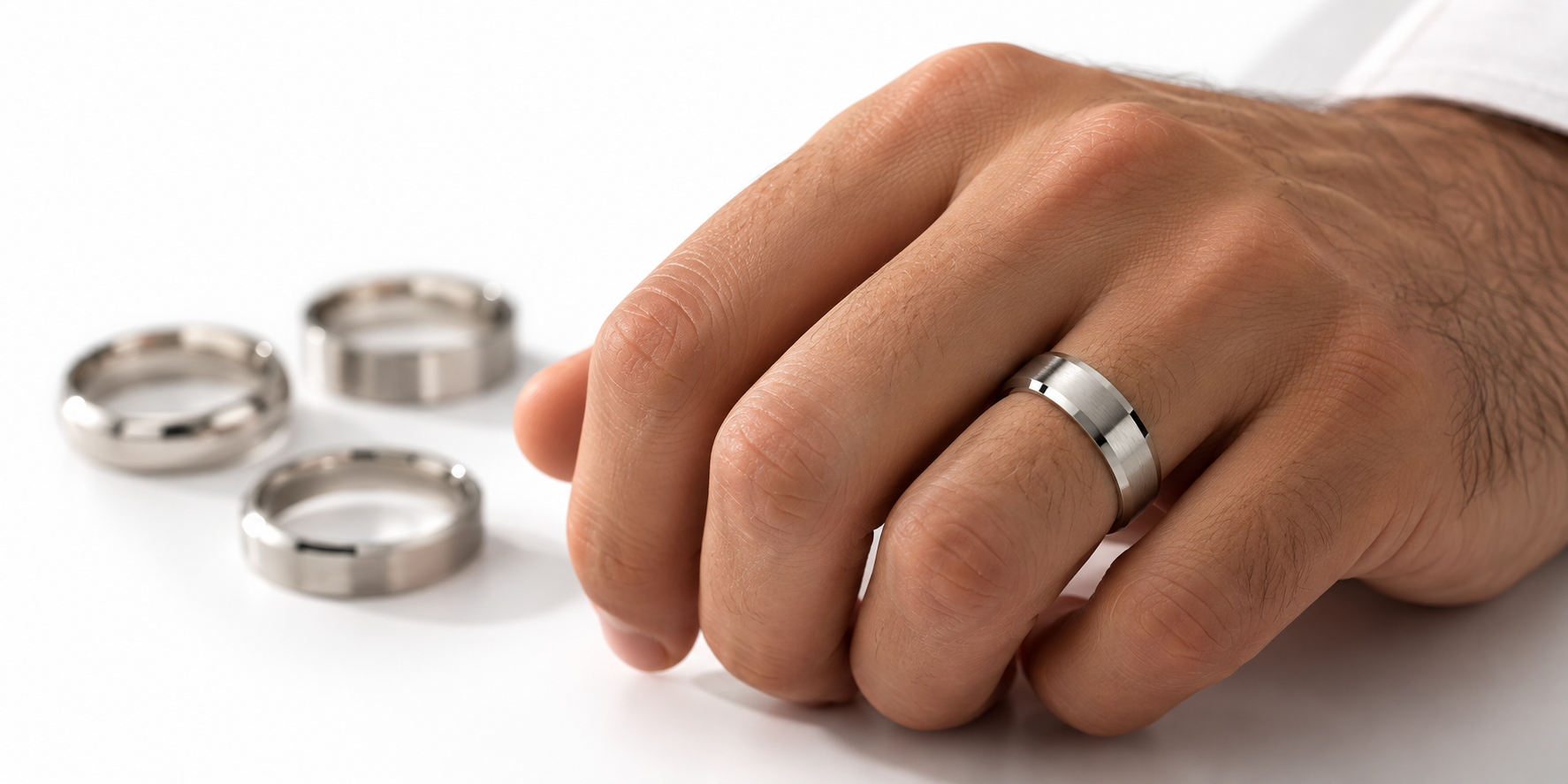 Wedding Band Profiles Domed, Flat, Low Dome and Beveled