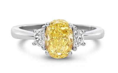 Yellow diamond ring yellow diamond ring