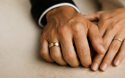 Should a Man's Wedding Band Match His Partner's?