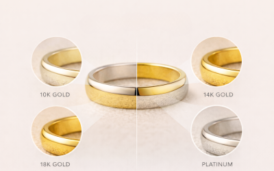 gold vs platinum wedding rings