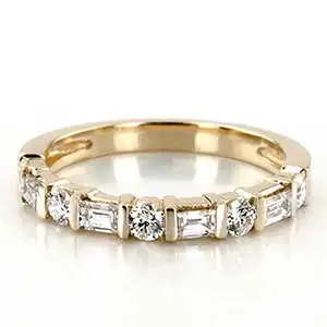Women's diamond wedding rings - Elegant diamond bands and anniversary rings