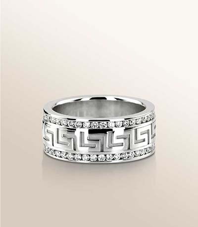 Diamond wedding bands collection - Timeless diamond-set wedding rings