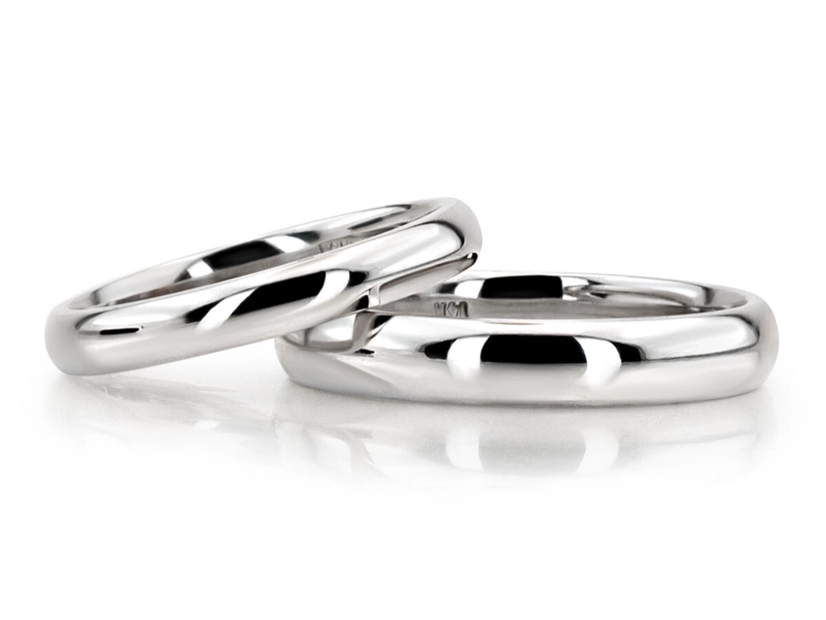 Classic His & Hers Wedding Bands