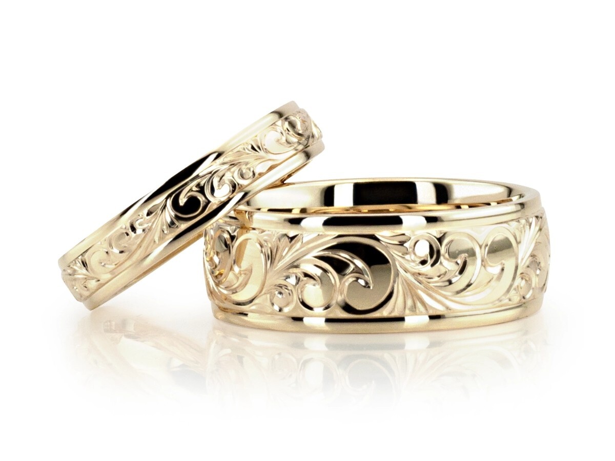 Vintage & Antique His & Hers Wedding Bands