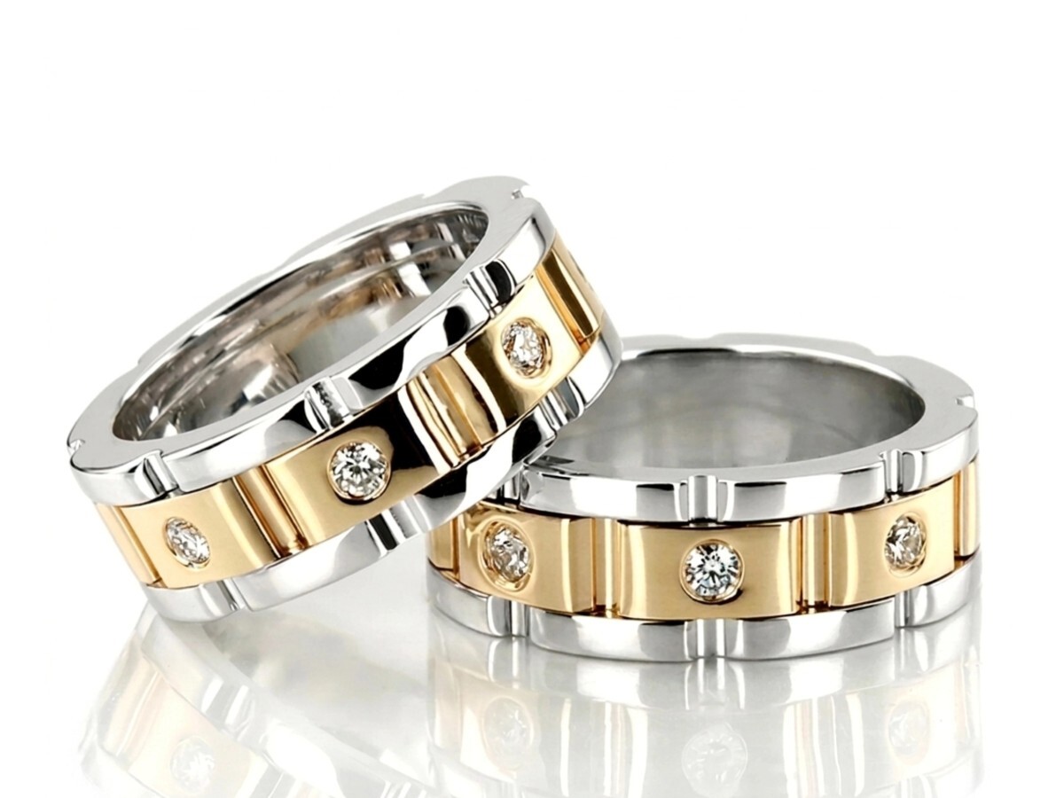 Handmade His & Hers Wedding Bands