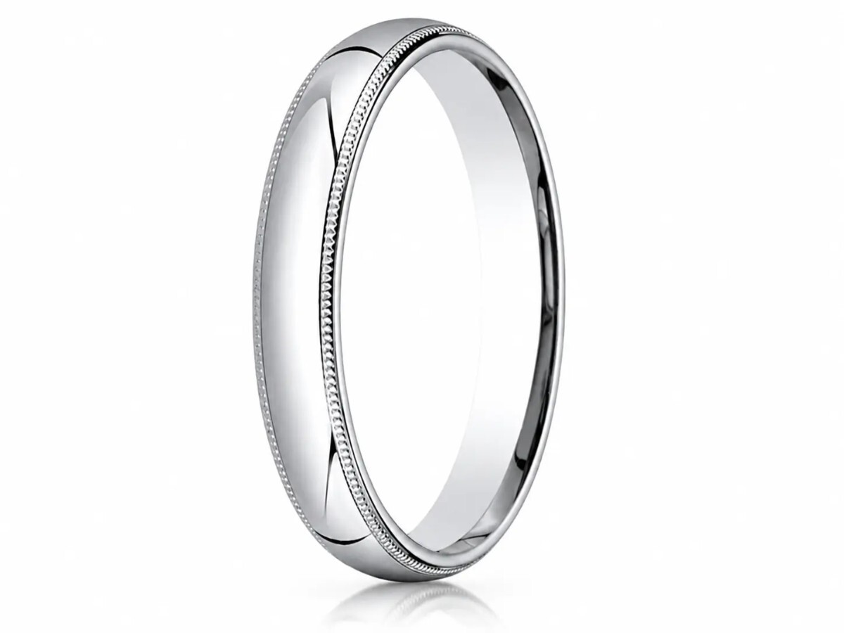 Classic and Plain Men's Wedding Bands