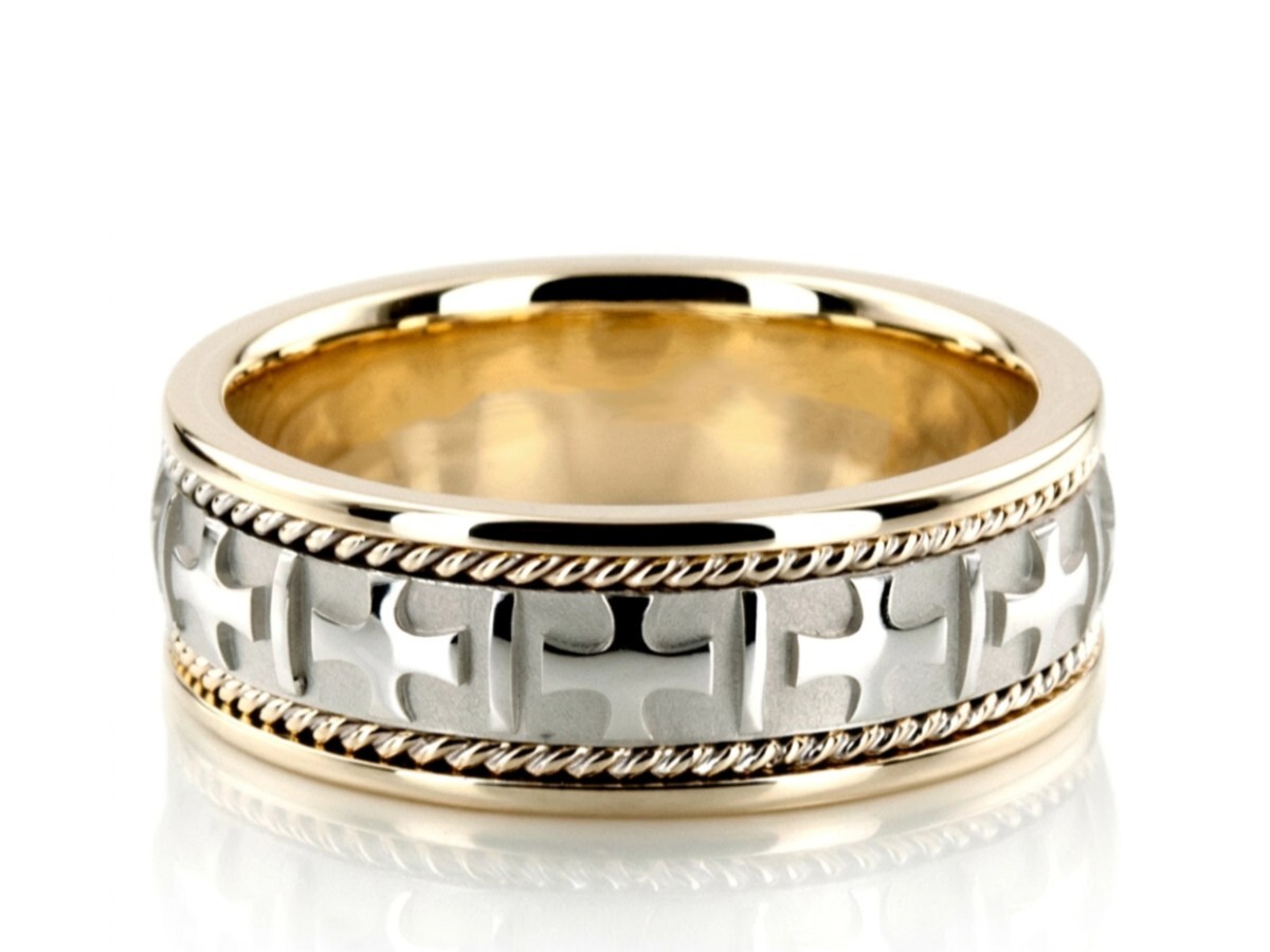 Religious Men's Wedding Bands