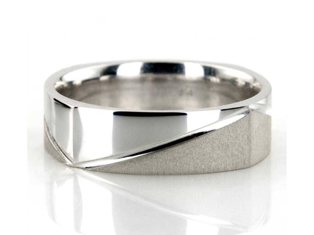 Square Men's Wedding Bands