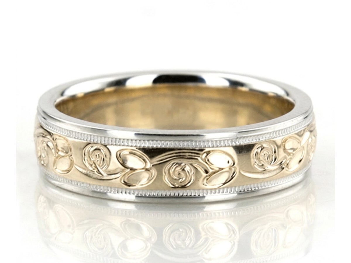Engraved Wedding Bands for Women