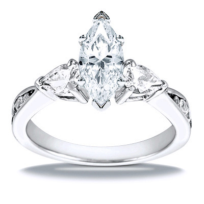Multi-shape Diamond Engagement Ring (0.80 t.c.w.) thumbnail 19