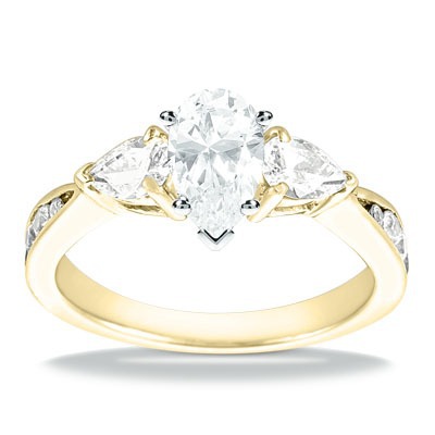 Multi-shape Diamond Engagement Ring (0.80 t.c.w.) thumbnail 6