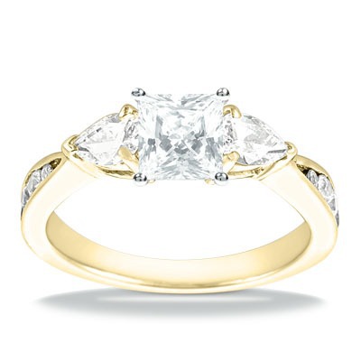 Multi-shape Diamond Engagement Ring (0.80 t.c.w.) thumbnail 5