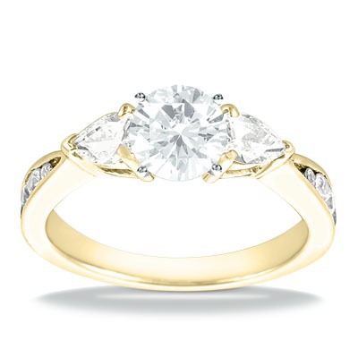 Multi-shape Diamond Engagement Ring (0.68 t.c.w.) thumbnail 3