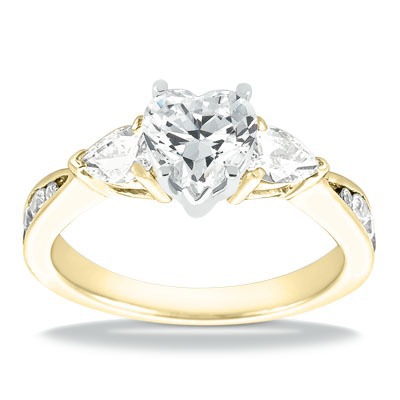 Pear-shaped Diamond Engagement Ring  (0.98 t.c.w.) thumbnail 9