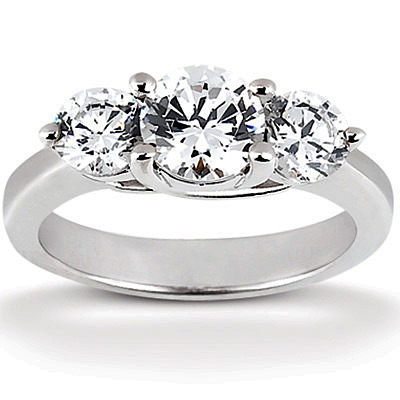 Three Stone Diamond Engagement Ring (1.00 ct.tw.)