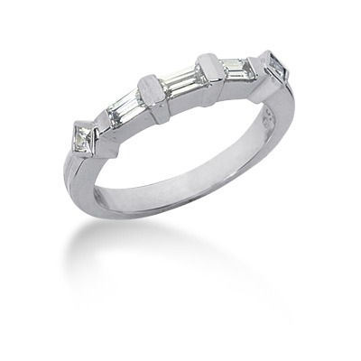 Five Stone Bar Set Diamond Wedding Band (0.46 ct. tw.) - view 1