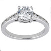 Classic Basket Center Diamond Engagement Ring (0.32 ct. t.w.)