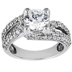 Prong Set Diamond Engagement Ring (1.11 ct.tw.) thumbnail 1