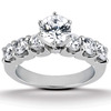 Round Prong Set Diamond Bridal Ring (0.60 ct. tw.)