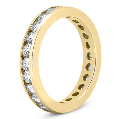 1.15 ct. Diamond Eternity Wedding Band - view 4