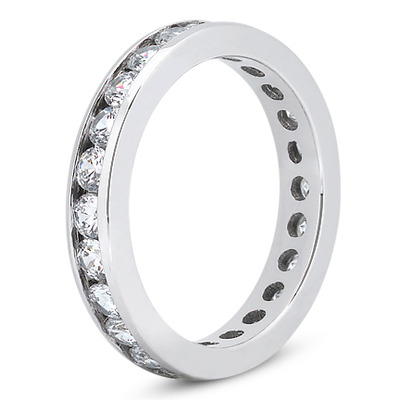 1.30 ct. Diamond Eternity Wedding Band 1 - view 2