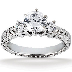 Pictures of antique diamond engagement rings