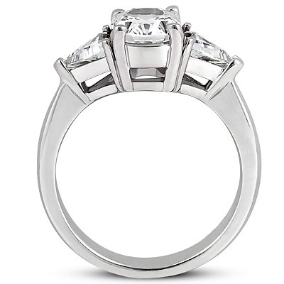Trillion Cut Three Stone Diamond Engagement Ring(1.00 ct. tw.) thumbnail 2