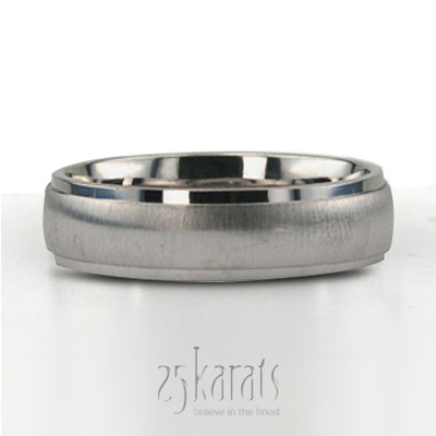 Diamond Cut Wedding Ring - main view